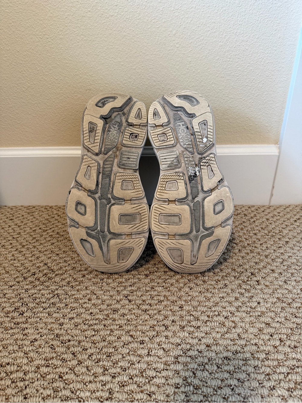 Hoka Bondi 9 Sneakers - Black with Rose Gold Accents - Picture 5 of 5